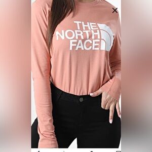 The North Face Women's Pink Standard Fit long sleeve Top